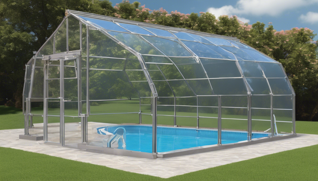 découvrez le coût d'un abri de piscine de 8x4 et trouvez la solution idéale pour protéger votre piscine.