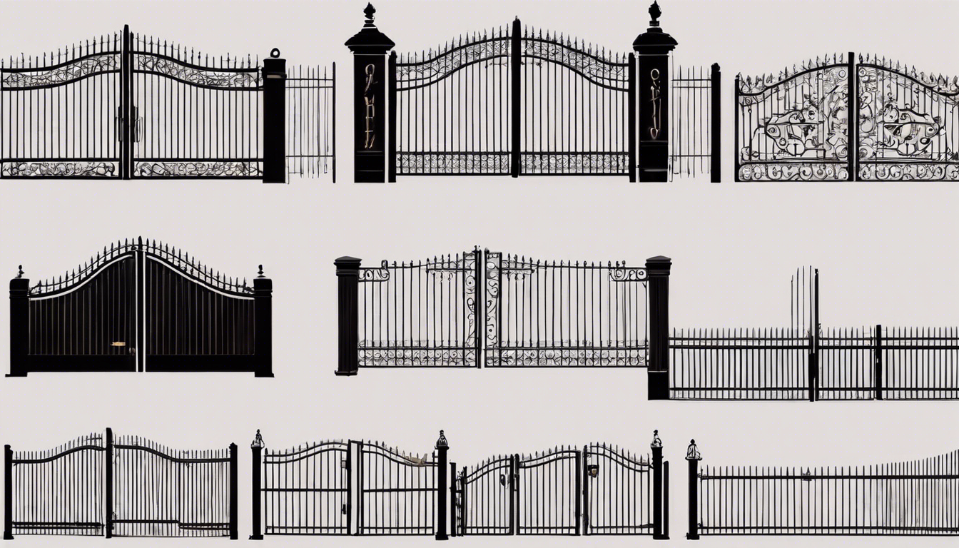 découvrez les meilleurs styles de portails et clôtures pour mettre en valeur votre propriété. trouvez celui qui correspond parfaitement à votre style et à l'esthétique de votre maison.