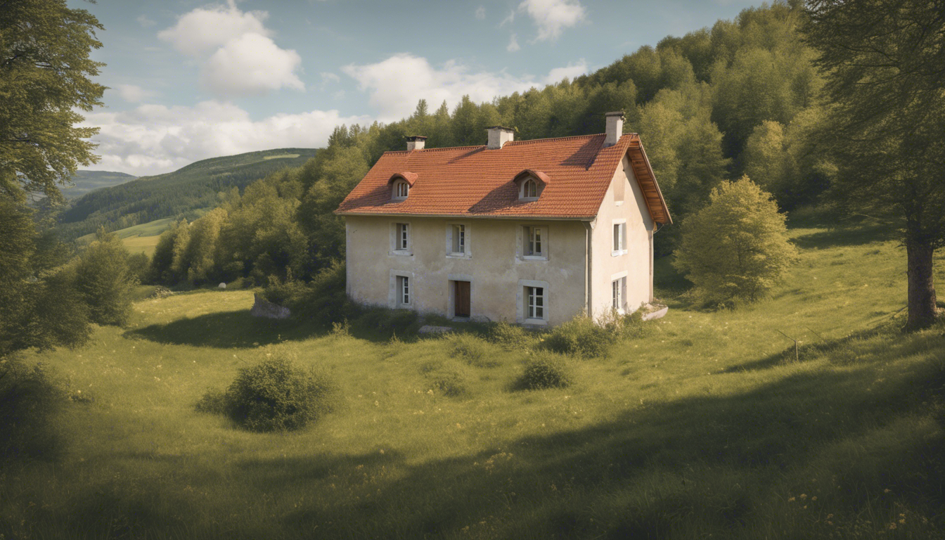 découvrez notre sélection de maisons isolées en pleine nature à vendre dans le jura, pour une vie au calme et en harmonie avec la nature.