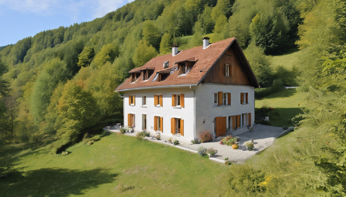 découvrez une sélection de maisons isolées en pleine nature à vendre dans le jura, pour profiter d'un cadre idyllique et d'une vie paisible à la campagne.